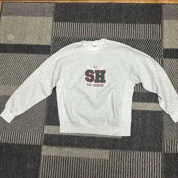 리 그레이 맨투맨 L 사이즈 SH SAG HARBOR