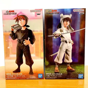 [ 새상품 미개봉 ] 닌타마 란타로 피규어 도이 한스케 텐키 2개 세트