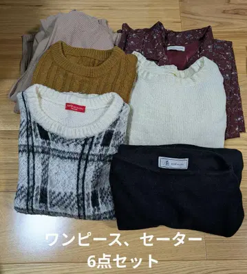 가을/겨울 긴팔 니트 6세트