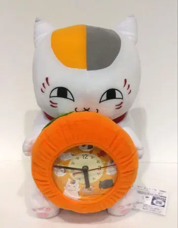 나츠메 우인장 냥코센세 식탐쟁이 봉제 인형 시계 제일복권 B상 2011