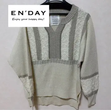 [ 새상품급 ] ENDAY 엔데이 니트