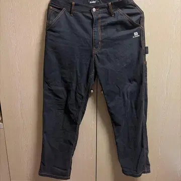 XLARGE 블랙 워크 팬츠 XL (34)