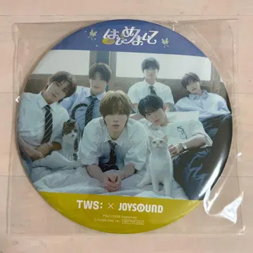TWS JOYSOUND 특대형 캔뱃지 첫인사 당선 B상