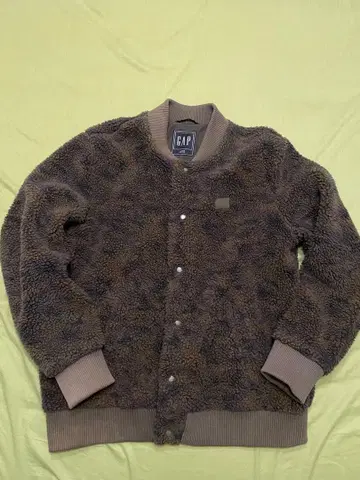 GAP 카모플라쥬 두꺼운 원단 보아 자켓 플리스 자켓 카모플라쥬