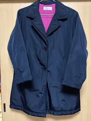 두클라쎄 마법의 온도 미들 코트 (미드나잇 블루)