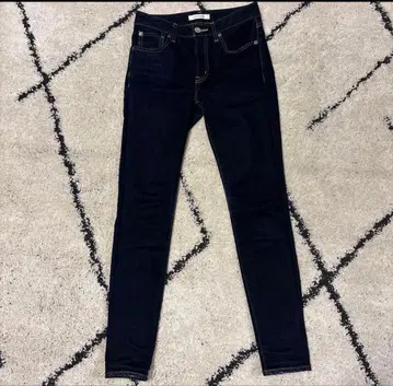 MOUSSY 스키니 데님 다크 블루 24