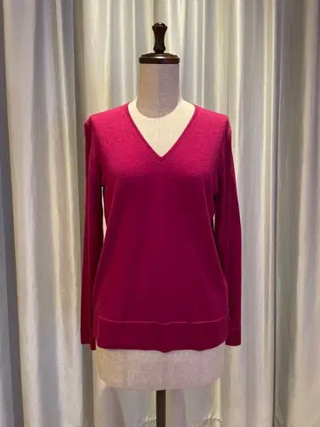 투모로우랜드 캐시미어 & 실크 혼방 V넥 스웨터