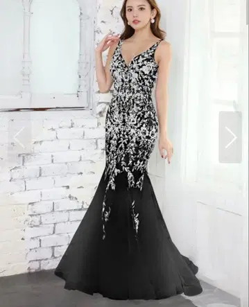 [ JEAN MACLEAN/장마크레인 ] 자수 레이스 머메이드