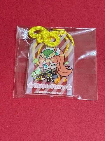 메이플스토리 메이 축제 부적 키링 크로스보우마스터