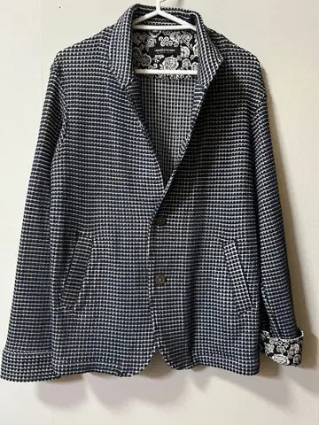 UNIONSTATION 빅 와플 스탠드 카라 자켓