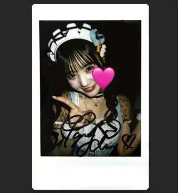 타지마 사쿠라코 초코민트 의상 폴라로이드