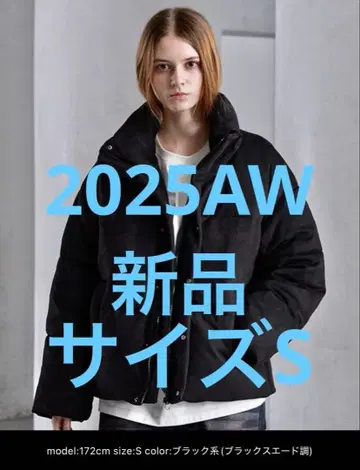 clel 볼륨 하이넥 숏 패딩 자켓 다운 S