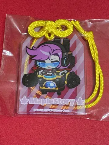 메이플스토리 메이 축제 부적 키링 메카닉