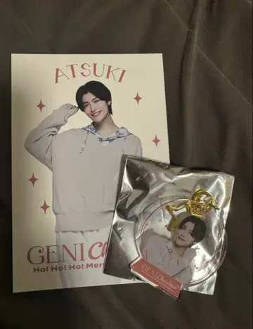 마시코 아츠키 아크릴 키링 엽서 세트