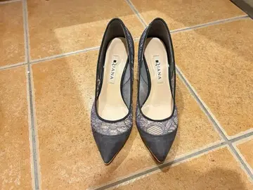 DIANA 그레이 하이힐 21.5cm