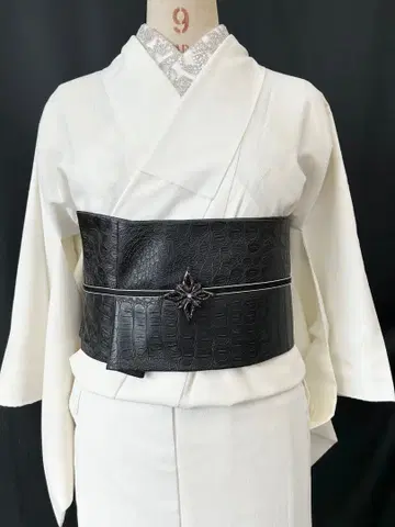 오비 벨트 악어 무늬 mou