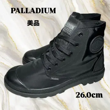 미사용급 새상품급 PALLADIUM 팔라디움 블랙 하이컷 스니커즈