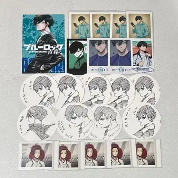 블루 록 블루 록 이토시 사에 이토시 린 엽서 파샤코레 코스터