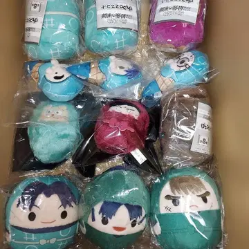 닌타마 란타로 봉제 인형 마스코트 묶음 판매