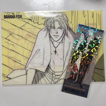 AGF2025 한정판 BANANA FISH 티켓풍 카드 클리어 파일