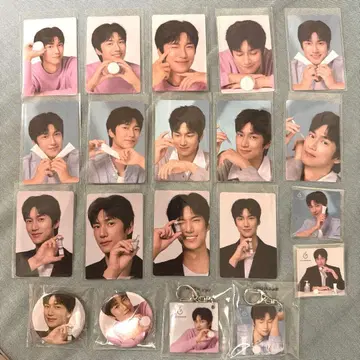 나인우 NAINWOO 트레이딩 카드 키링 스티커 캔배치