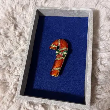 캔디케인 크리스마스 브로치