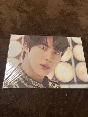 JIN LOVE YOURSELF JAPAN EDITION A4 포토 카드