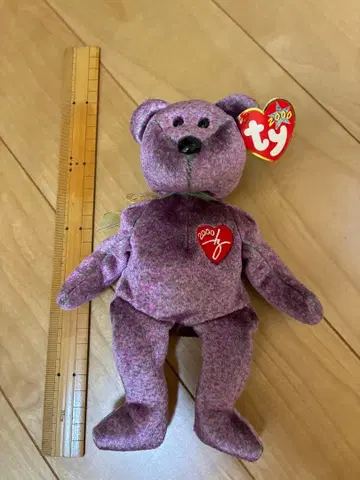 Ty 봉제 인형 2000년 모델 보라색