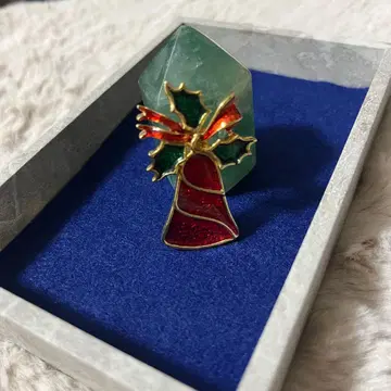 크리스마스벨 빈티지 브로치