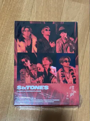 SixTONES 관성의 법칙 돔 아레나 초회반