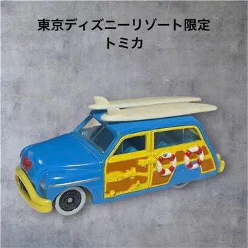 도쿄 디즈니 리조트 한정판 서핑보드 포함 미니카 토미카 디즈니