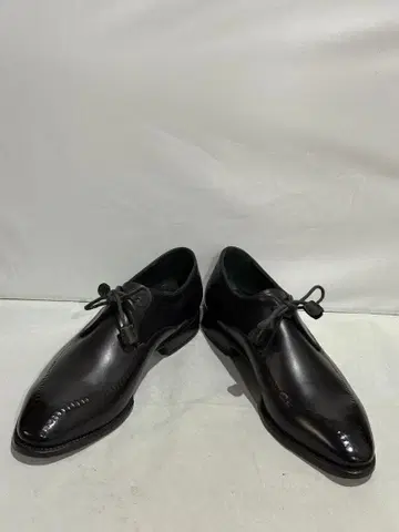 이태리제 ZENOBI 제노비 새상품 스킨 스티치 굿이어 플레인토 43