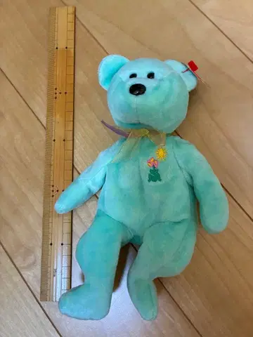 Ty사 민트 그린 봉제 인형