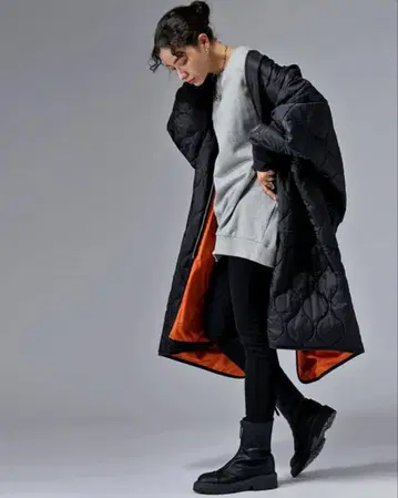 안티카 돌먼 코트 MA-1 판초