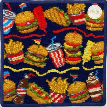 완판템 버거샵 페이 팔로워 한정판 손수건1