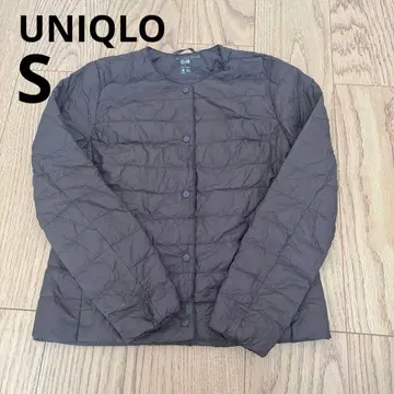 UNIQLO 울트라 라이트 다운 브라운 S 사이즈 여성용