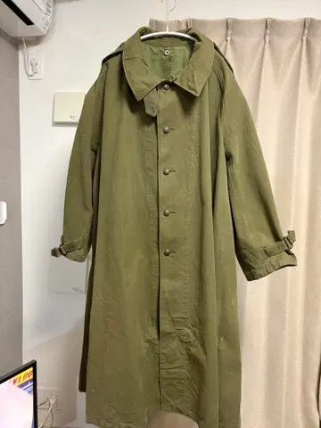 프랑스군 M35 모터 사이클 코트 밀리터리 구제 의류