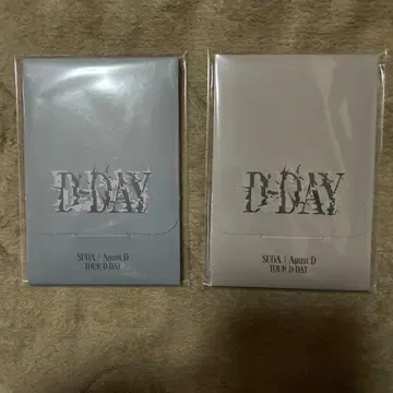 SUGA D-DAY 미니 포토카드 세트