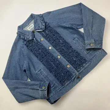 [시착만 한 상품] 핑크하우스 피릴 사용 데님 자켓/2023년