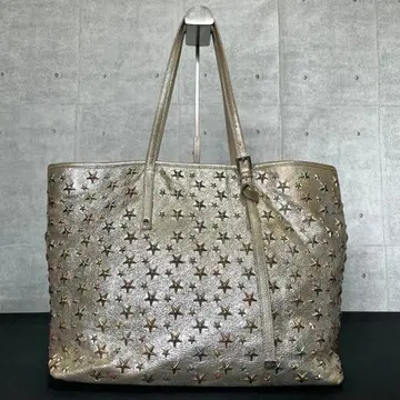 지미추 SASHA/M 메탈릭 3색 스터드 토트백