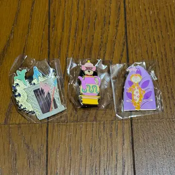 디즈니 핀 배지 핀 컬렉션 3개 세트