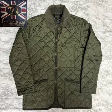 LAVENHAM 영국제 퀼팅 자켓 XS 카키