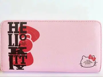 산리오 헬로키티 장지갑 핑크