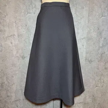 Ballsey 플래드 마틀라세 플레어 롱 스커트