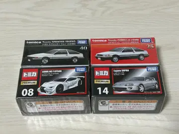 토미카 프리미엄 도요타 자동차 4대 세트