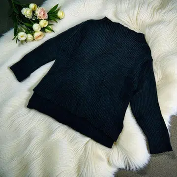 Shelly island 블랙 따뜻한  니트 스웨터 F 겨울