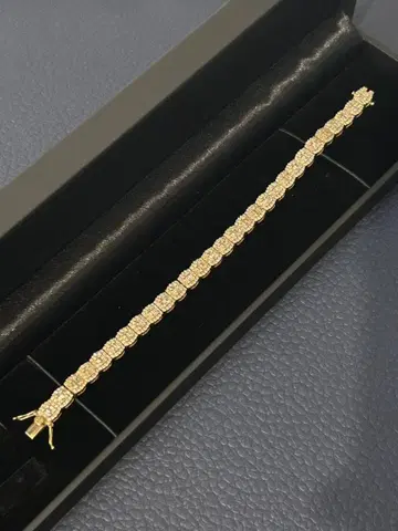 아발란체 골드 다이아몬드 팔찌