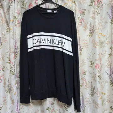 캘빈 클라인 블랙 트레이닝복 L