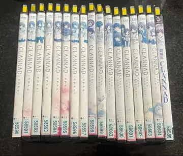 CLANNAD DVD [ 1기+2기+극장판 ] 전17권 전권 DVD