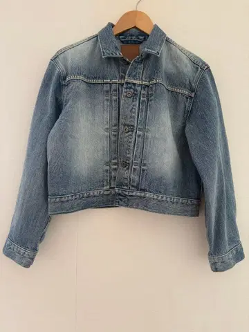 새상품급 스픽 앤 스팬 1ST LINE FIT DENIM JACKET